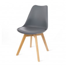 Jedálenská stolička SKY92 - svetlo sivá